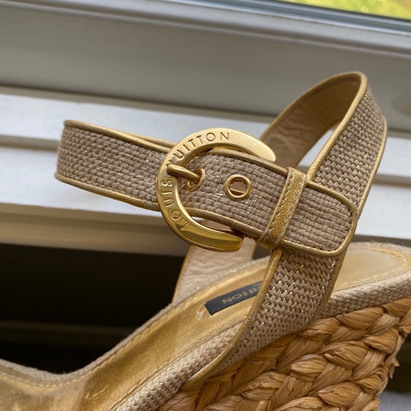 Authentic Louis Vuitton wedges - Picture 12 of 16